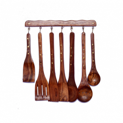 Wooden Utensils Set