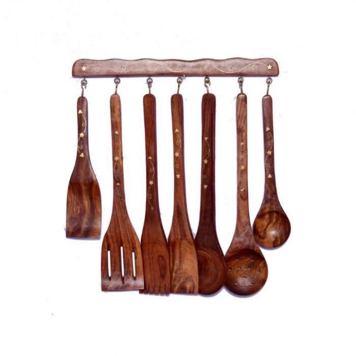 Wooden Utensils Set