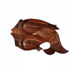 Wooden Fish Statue