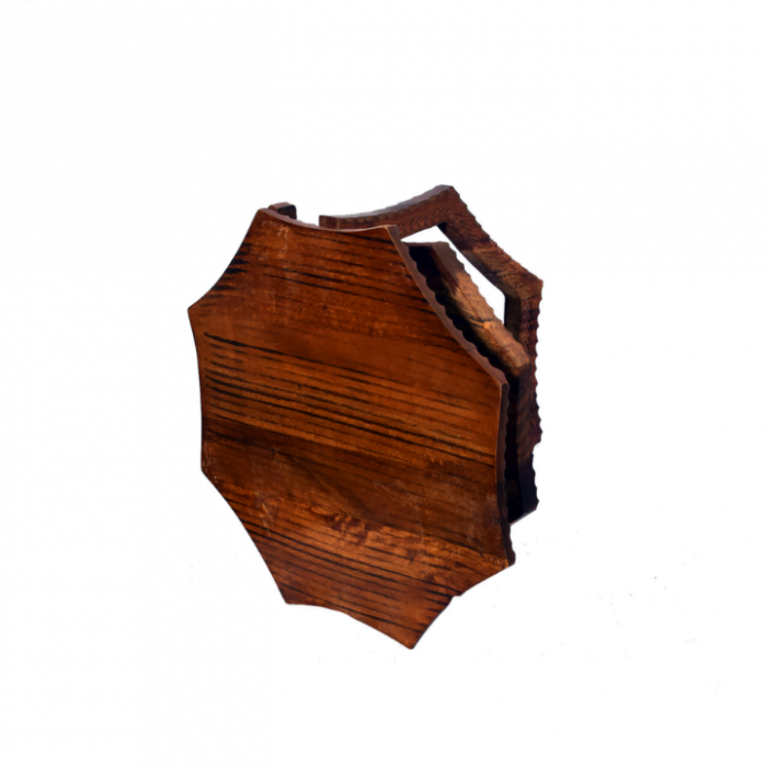 Four Tier Wooden Basket For Fruits