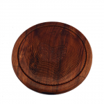 Apple Shape Wooden Fruit Basket