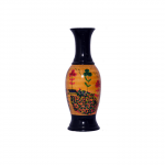 Wooden Colorful Vase Flower Set