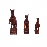 Wooden Horse Set