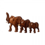 Wooden Elephant Set