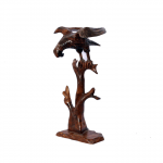 Wooden Hawk Tree