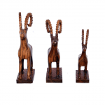 Wooden Deer Set