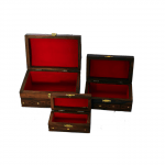 Wooden Jewelry Box Set