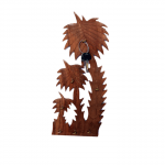Wooden Palm Tree Keychain Hanger