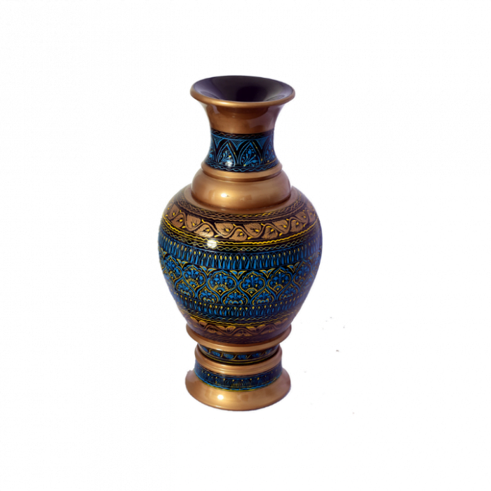 Wooden Colorful Flower Vase